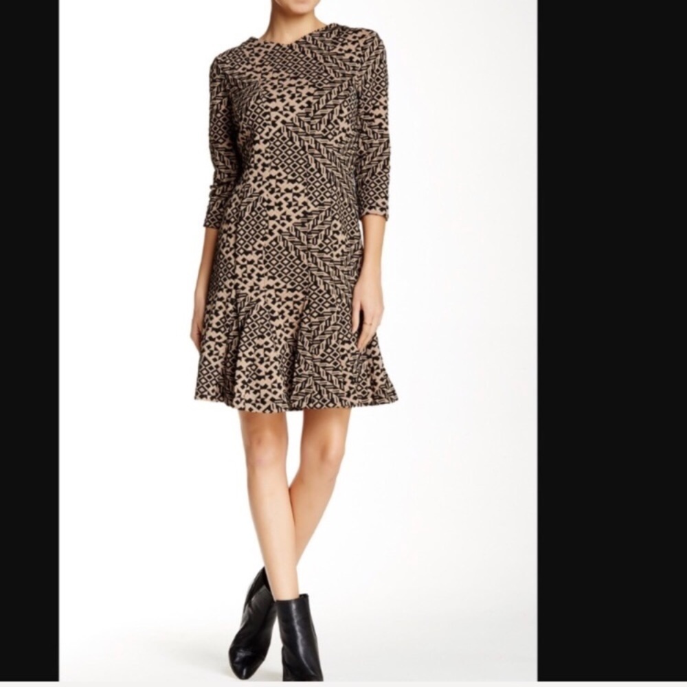 🖤TAYLOR DRESSES🖤PRINTED KNIT JACQUARD DRESS🖤